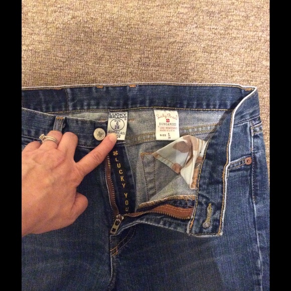 Lucky Brand Dungarees excellent shape - Picture 2 of 3