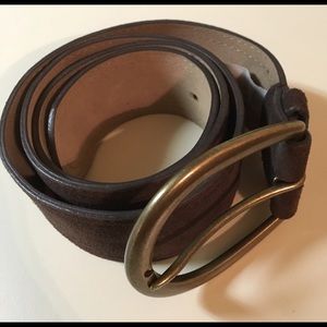 Ann Taylor Loft Genuine Leather Brown Belt!!