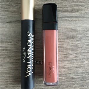 Loreal Mascara and Matte Lipstick