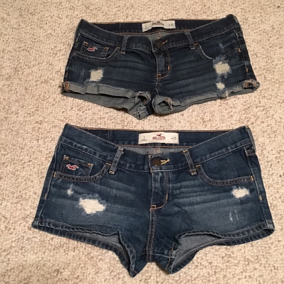 Hollister shorts sz 1 bundle