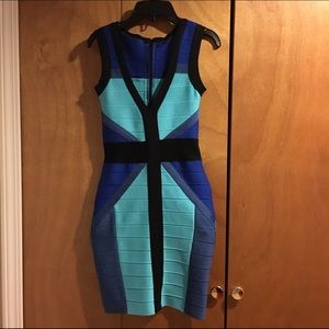 Multi-color Bondage Dress