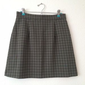 Plaid skirt
