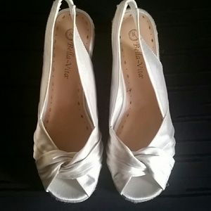 Satin Bella Vita sandals