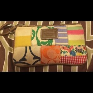 Authentic coach Wristlet
