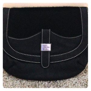 Grace Adele black clutch