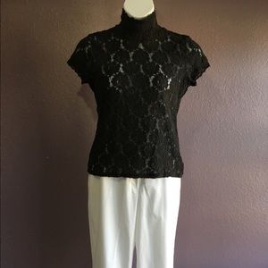 Black Lace Top