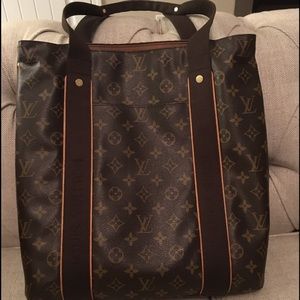 Authentic Louis Vuitton Cabas Beaubourg Tote Bag