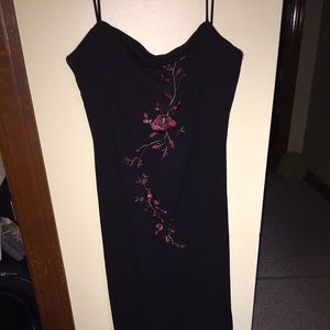 Used long black dress size 12
