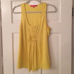 Yellow tank