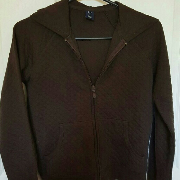 GAP Brown zip down jacket
