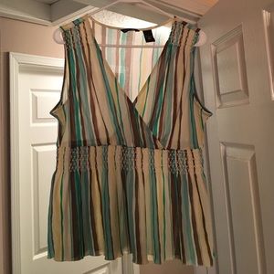 New York & Co sleeveless blouse