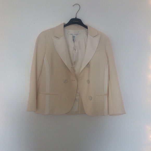 DVF "Little M" Blazer / Ivory / 8