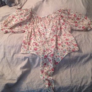 Floral blouse