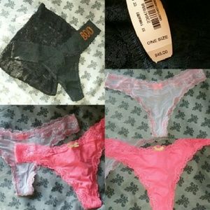 3 Victoria's Secret Thongs!