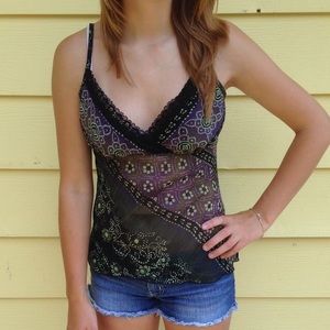 Patterned Tank Top