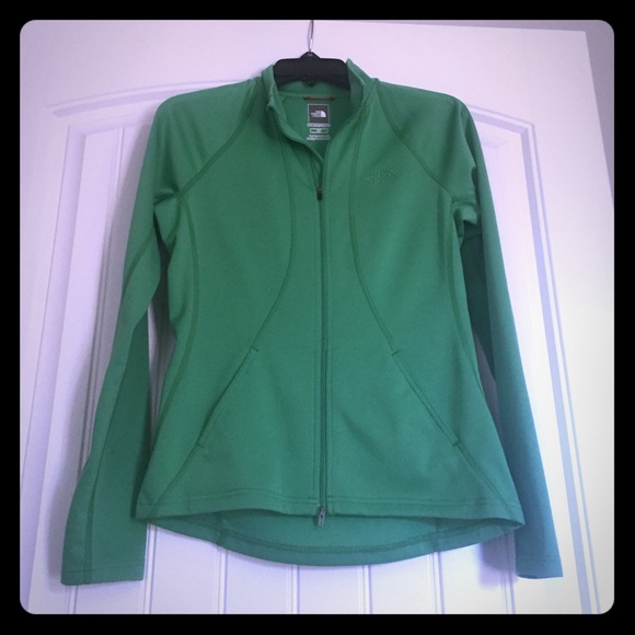 North Face full zip light coat