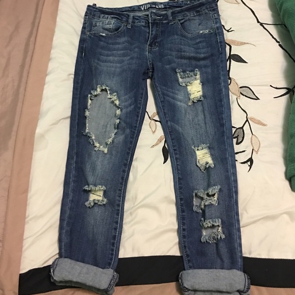 Ripped jeans