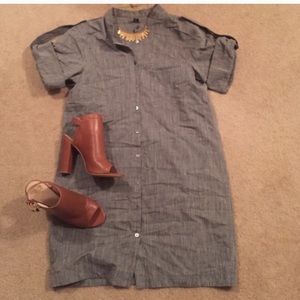 Vince Chambray Dress