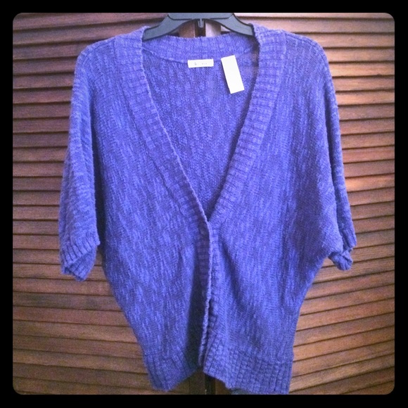 Deep dolman sleeve sweater!