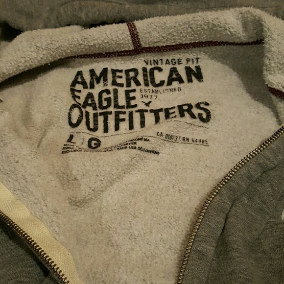 Vintage Fit American Eagle Outfitters Zip Up - Picture 2 of 3