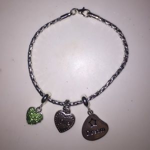 Sterling Silver Charm Bracelet