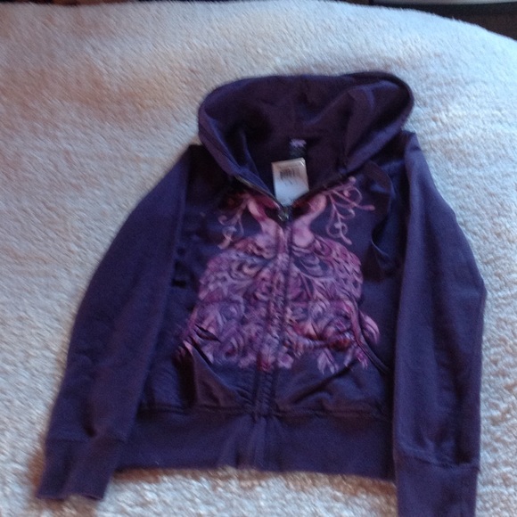 Lucky Brand front zipper hoody jacket