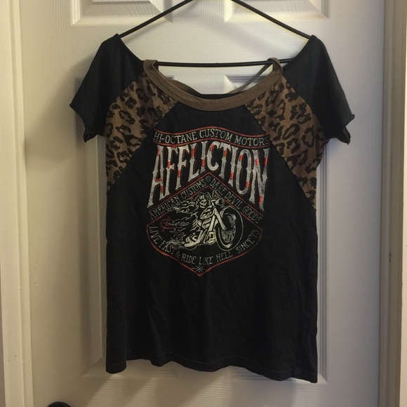 Ladies Affliction Tshirt