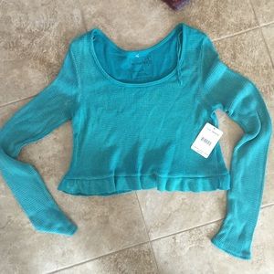 Very cute lightweight free people top