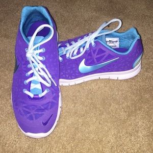 ❌Reserved❌ Purple and blue nike shoes
