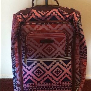 NEW! Aztec traveling suitcase