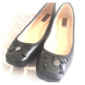 Jessica Simpson Leve Square-Toe Bow Flats