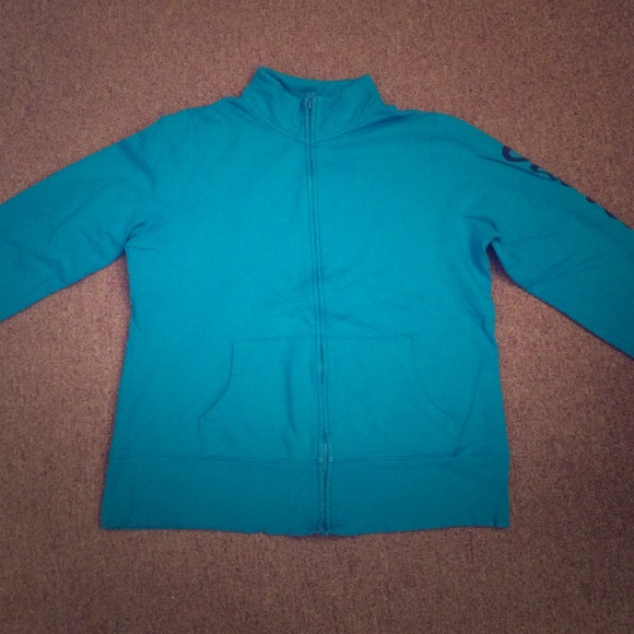 Teal zip up jacket from Old Navy! - Picture 1 of 4