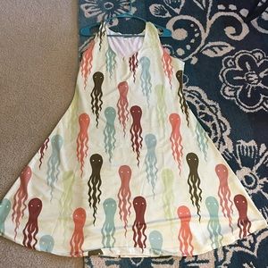 Spandex octopus dress