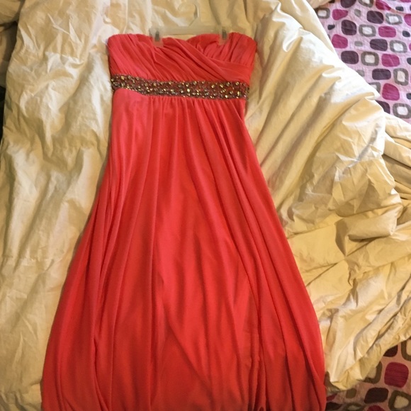 JC Penny Pink Prom Dress