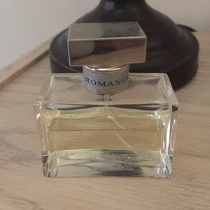 Perfume Romance by Ralph Lauren 1.7 oz half full