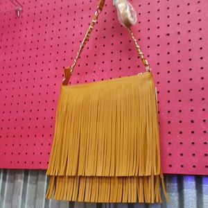 Fringe Cross Body Bag
