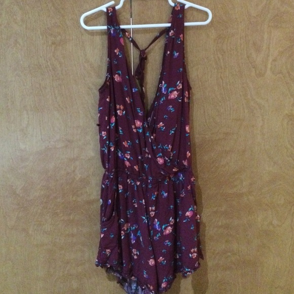 Floral Romper - Picture 1 of 4