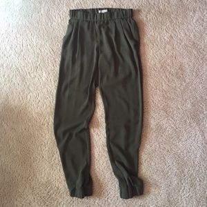 Banana Republic Olive Green Joggers