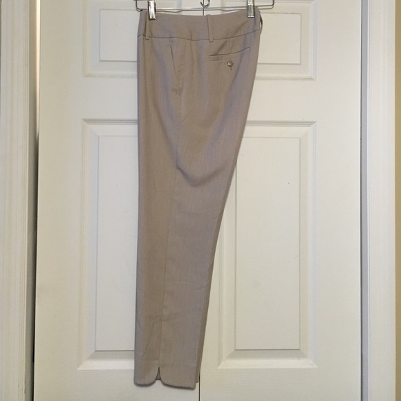Light Gray Limited Cassidy Fit Cropped Dress Pants