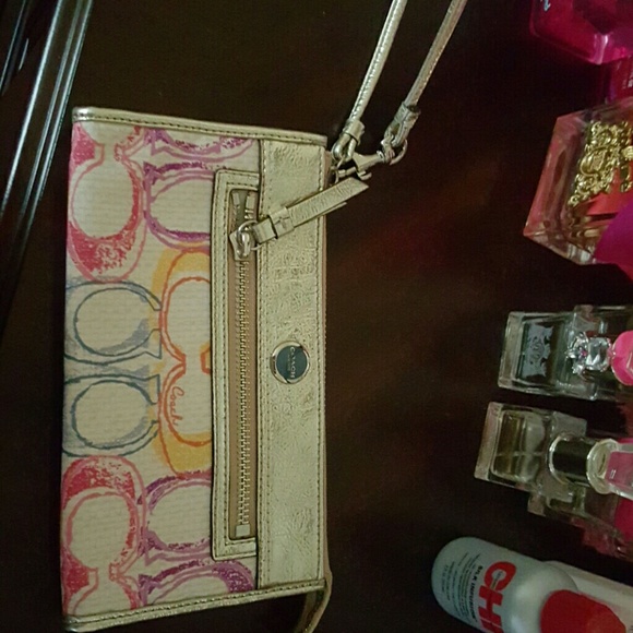 Authentic poppy wallet