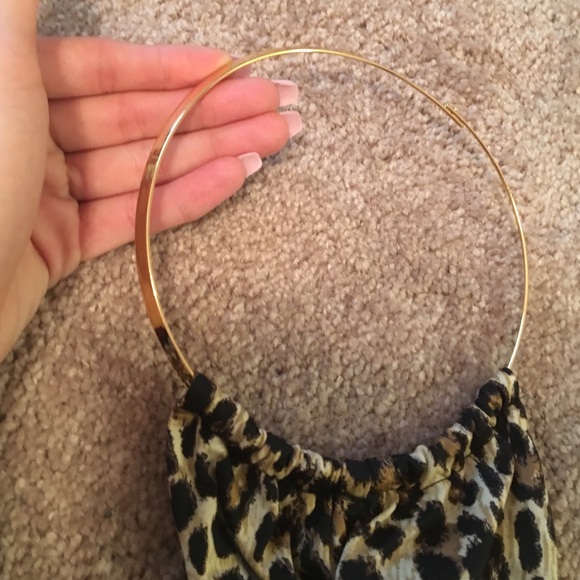 🌸SOLD🌸Leopard Print wrap Monokini - Picture 4 of 4