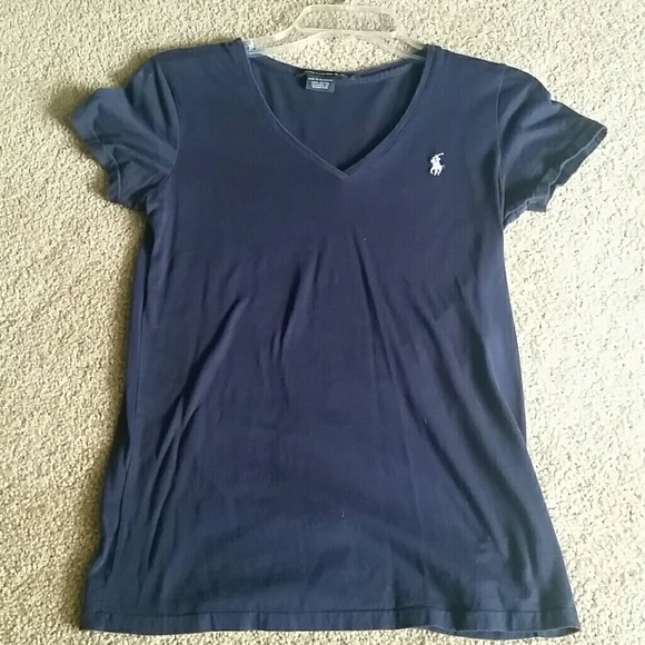 Women's Ralf Lauren Polo navy shirt