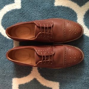 Madewell Keaton Oxford (Pecan)