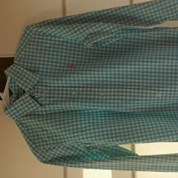 Ralph Lauren Sport Gingham Shirt, EUC, sz 10