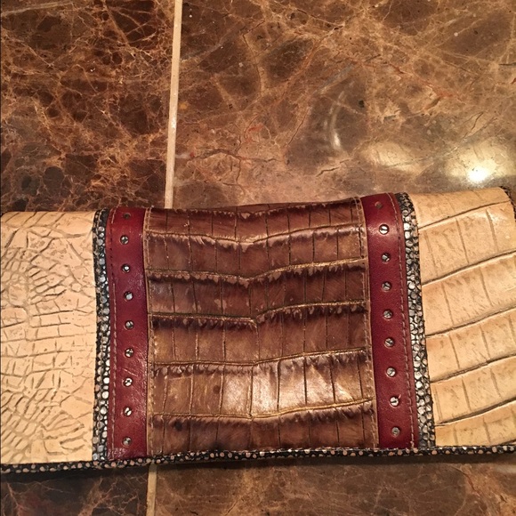 Brahmin tricolor wallet