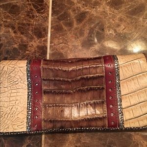 Brahmin tricolor wallet