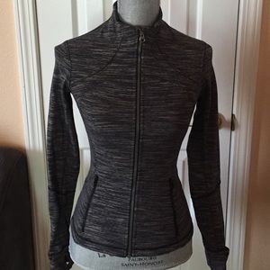Lululemon grey workout jacket