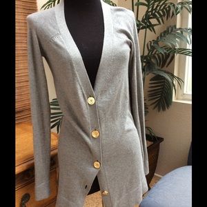 Juicy Couture grey cardigan.