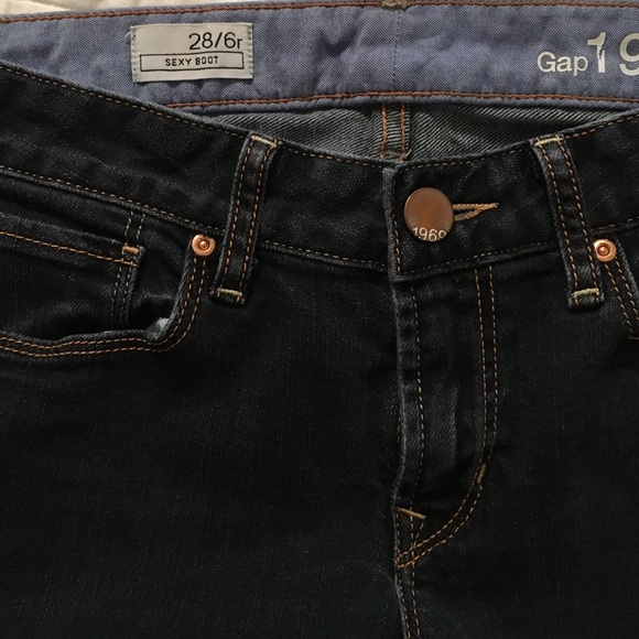 Gap 1969 Sexy Boot Jeans Size 6