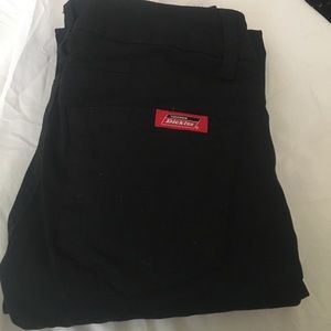 Simple black skinny jeans